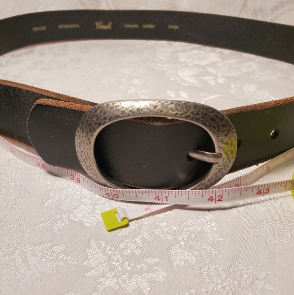 Vintage Fossil Brown leather Belt - Picture 2 of 7